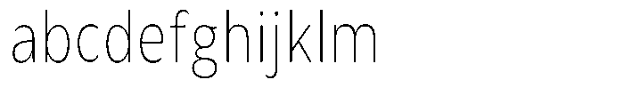 Avestra Extra Light Condensed FONT