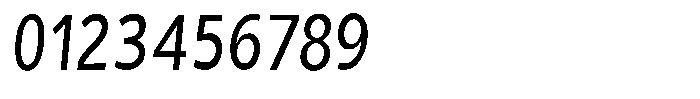 Avestra Medium Condensed Italic Font OTHER CHARS