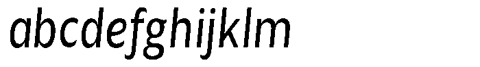 Avestra Medium Condensed Italic FONT