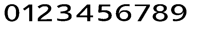 Avestra Medium Expanded Font OTHER CHARS