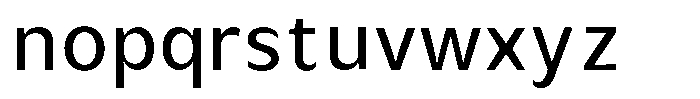 Avestra Medium Font LOWERCASE