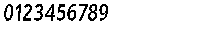 Avestra Sem Bold Condensed Italic Font OTHER CHARS