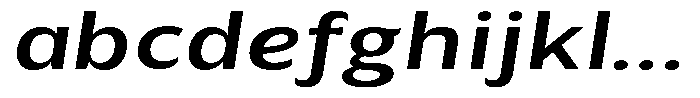 Avestra Sem Bold Exp Italic FONT
