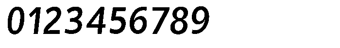 Avestra Sem Bold Semi Condensed Italic Font OTHER CHARS