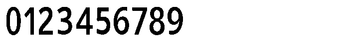 Avestra Semi Bold Condensed Font OTHER CHARS