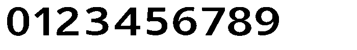 Avestra Semi Bold Semi Expanded Font OTHER CHARS