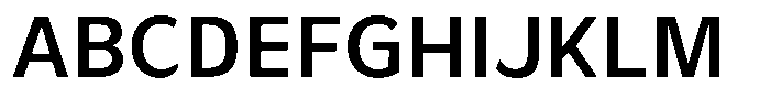 Avestra Semi Bold Font UPPERCASE
