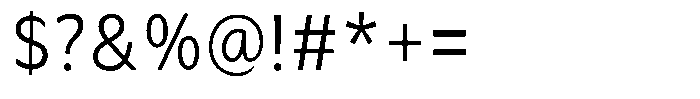 Avestra Semi Condensed Font OTHER CHARS