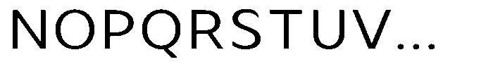 Avestra Semi Expanded Font UPPERCASE