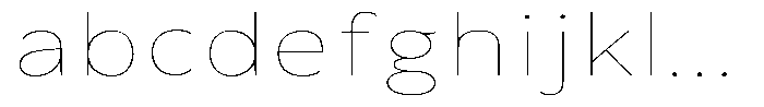 Avestra Thin Expanded FONT