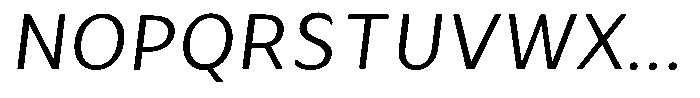 Avestra Variable Black Italic Font UPPERCASE