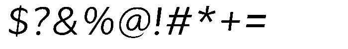 Avestra Variable Italic Black Italic Font OTHER CHARS