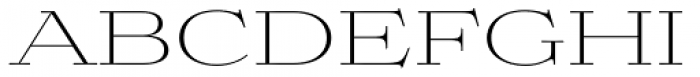 Aviano Didone Display Thin Font LOWERCASE