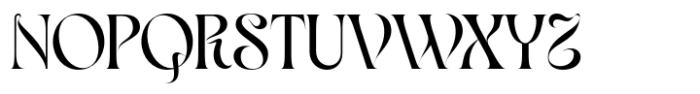 Avigna Regular Font UPPERCASE