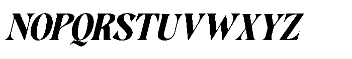 Avingal Italic Font UPPERCASE