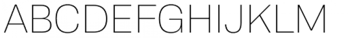 Avion Extralight Font UPPERCASE