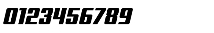 Avionic Condensed Heavy Oblique Font OTHER CHARS