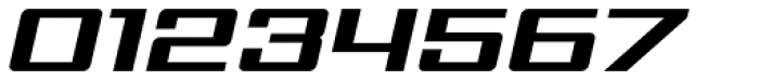 Avionic ExWide Bold Oblique Font OTHER CHARS