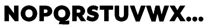 Avisa Jm Black Font UPPERCASE