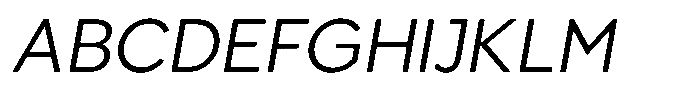 Avisa Jm Light Italic Font UPPERCASE
