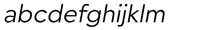 Avisa Jm Light Italic FONT