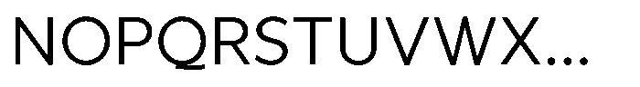 Avisa Jm Light Font UPPERCASE