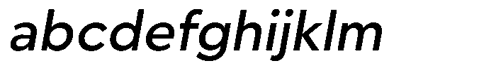 Avisa Jm Medium Italic FONT