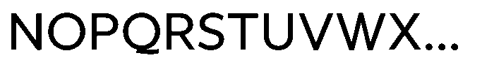 Avisa Jm Regular Font UPPERCASE
