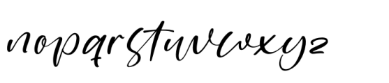 Avisty Lintera Italic Font LOWERCASE