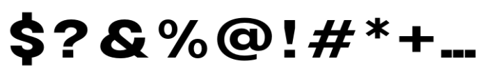 Avita Bold Expanded Font OTHER CHARS