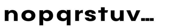 Avita Bold Expanded Font LOWERCASE