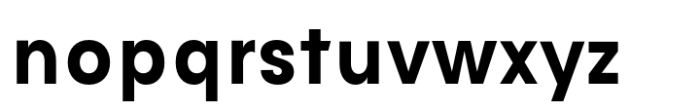 Avita Bold Font LOWERCASE