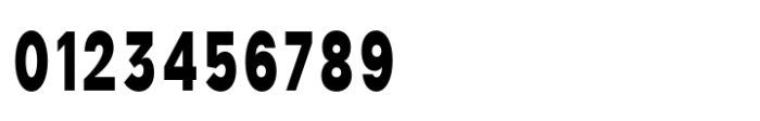 Avita Extra Bold Condensed Font OTHER CHARS