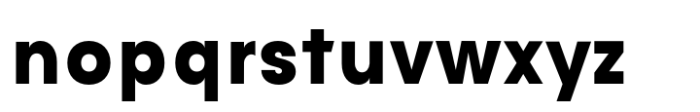 Avita Extra Bold Font LOWERCASE