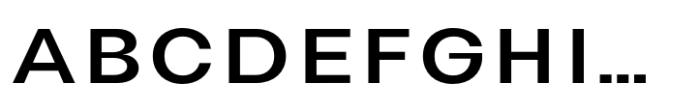 Avita Medium Expanded Font UPPERCASE