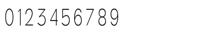Avita Thin Condensed Font OTHER CHARS
