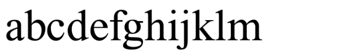 Avnei Gad Hakuk MF Medium Pro Font LOWERCASE