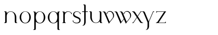 Avoca Medium Font LOWERCASE