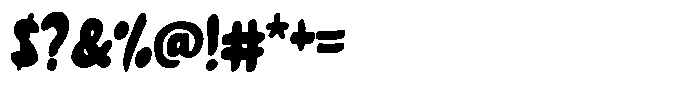 Avocado Croissant Font OTHER CHARS