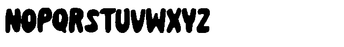 Avocado Croissant Font UPPERCASE