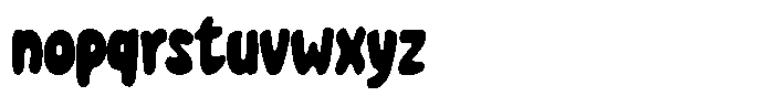 Avocado Croissant Font LOWERCASE