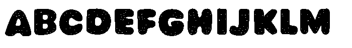 Avocado Hand Deco Font UPPERCASE