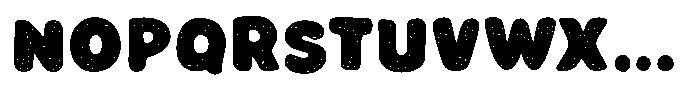 Avocado Hand Deco Font UPPERCASE