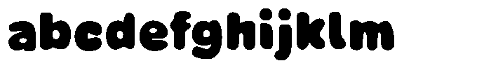 Avocado Hand Fat FONT