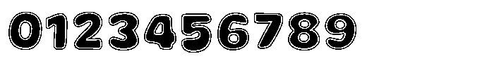 Avocado Hand Inline Font OTHER CHARS