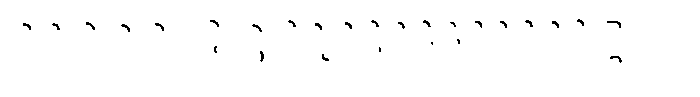 Avocado Hand Reflection Font UPPERCASE