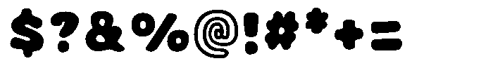 Avocado Hand Spice Font OTHER CHARS