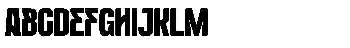 Avoerock Sans Regular Font UPPERCASE