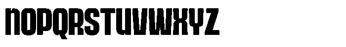 Avoerock Sans Regular Font LOWERCASE