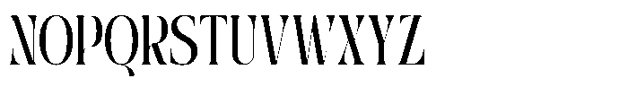 Avoerock Serif Regular Font LOWERCASE